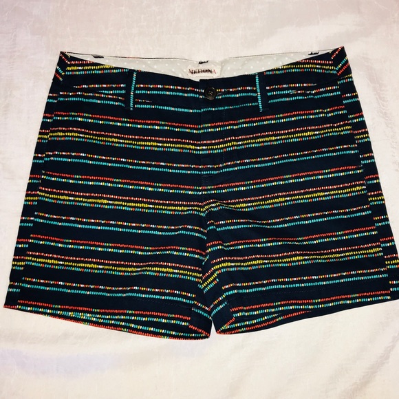 MERONA NWOT Navy Blue/Multicolor Shorts - Picture 2 of 7